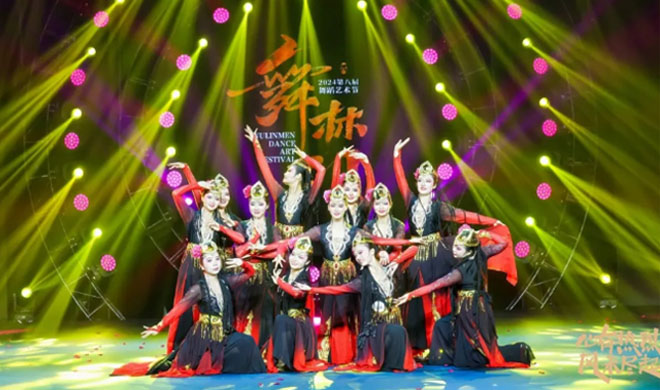 人生就是搏官网舞蹈队在第八届“舞林门”舞蹈艺术节获佳绩